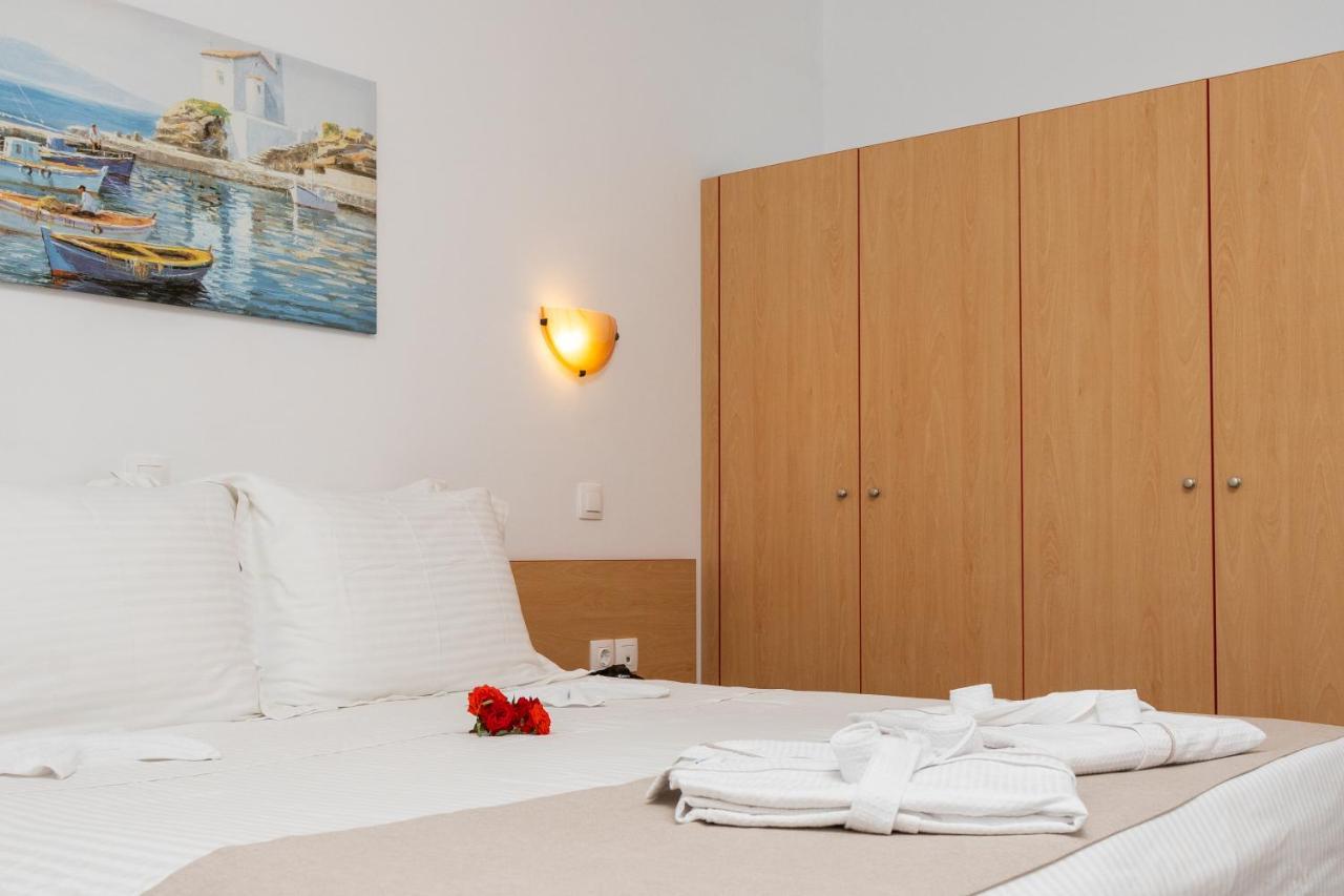 Bella Vista Stegna Aparthotel อาร์คานเยโลส ภายนอก รูปภาพ