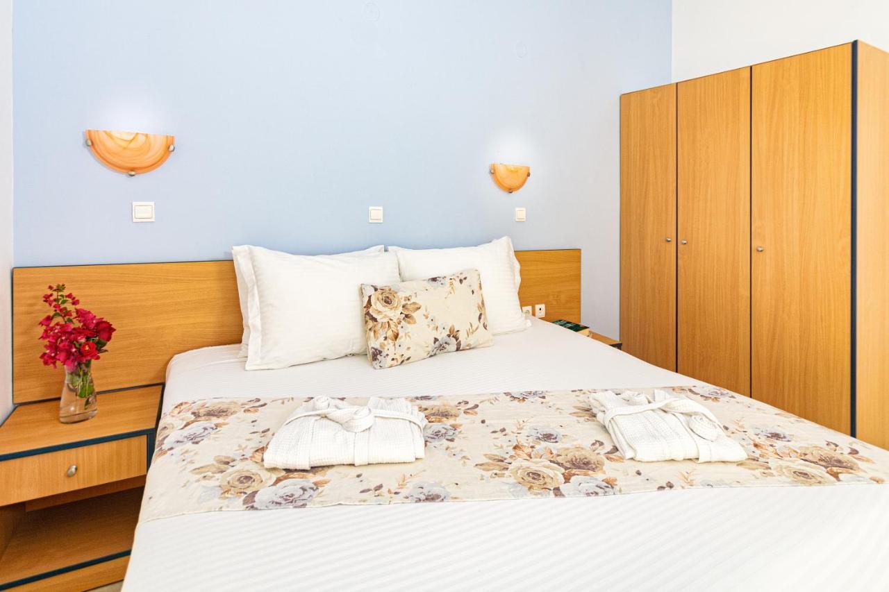 Bella Vista Stegna Aparthotel อาร์คานเยโลส ภายนอก รูปภาพ