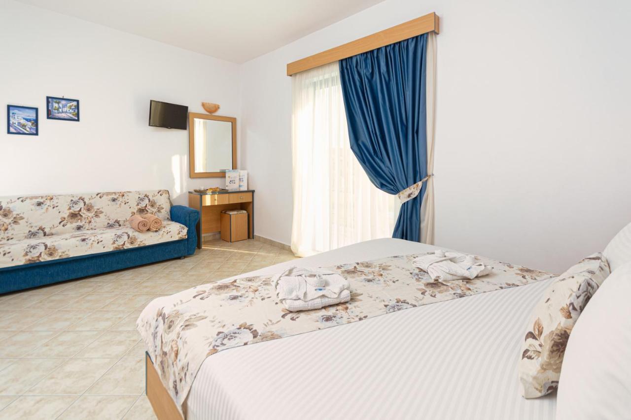 Bella Vista Stegna Aparthotel อาร์คานเยโลส ภายนอก รูปภาพ